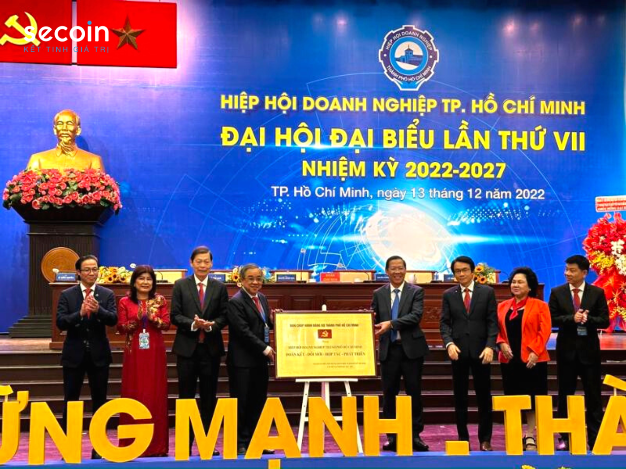 Chúc mừng Ông Đinh Hồng Kỳ - Nhận cương vị Phó Chủ tịch Hiệp hội Doanh nghiệp TP.HCM (HUBA) nhiệm kỳ VII